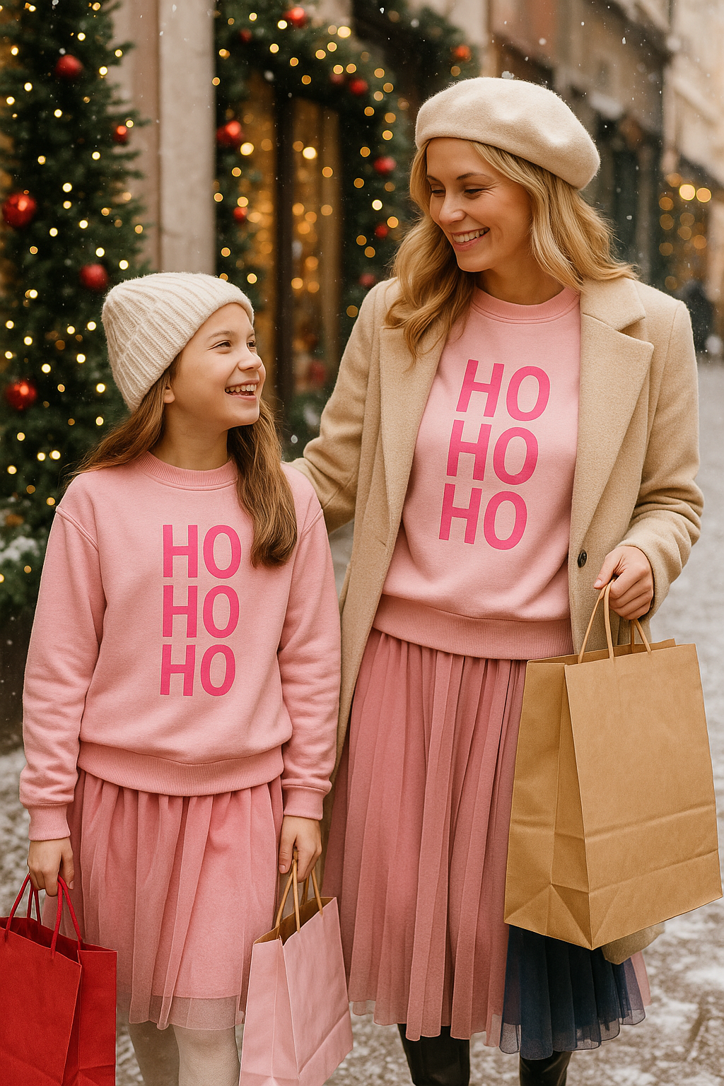 Kinder Stylisch durch die Weihnachtszeit – HOHOHO Sweatshirt