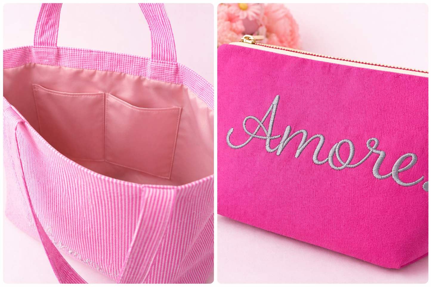 🌸 Stilvolles Badetaschen-Set – Wasserabweisend & Perfekt für den Sommer