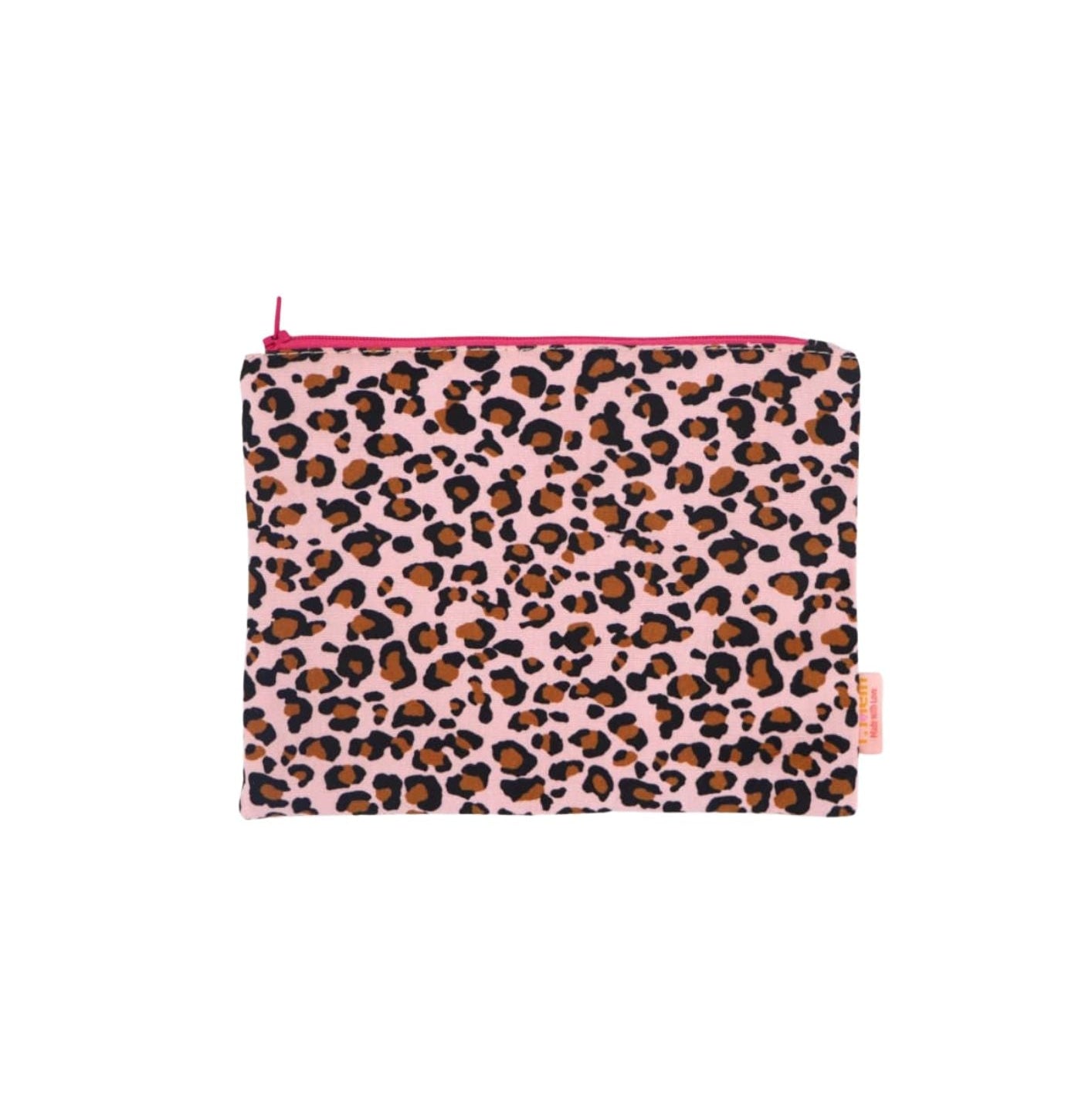 MOM Kosmetiktasche Leo mit Glitzer-Schrift-Sylisches Geschenk für Mama