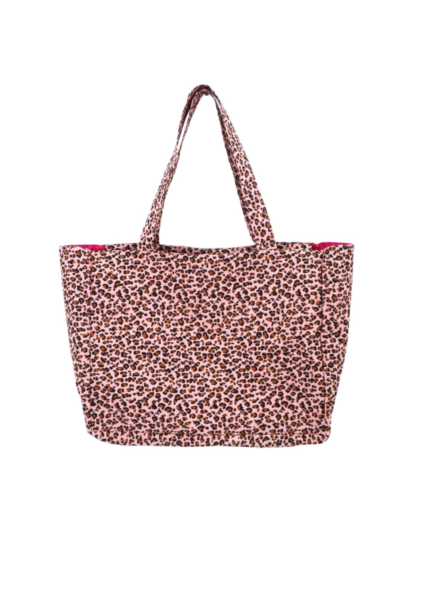 Leopard Tote Bag Damen – Stylische Stofftasche mit Leopardenmuster