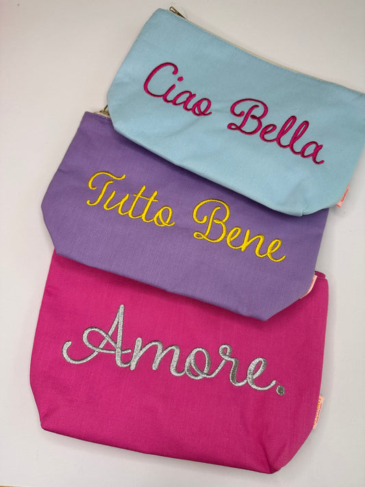 Kosmetiktasche "Tutto Bene" (VE mit 4 Stück)