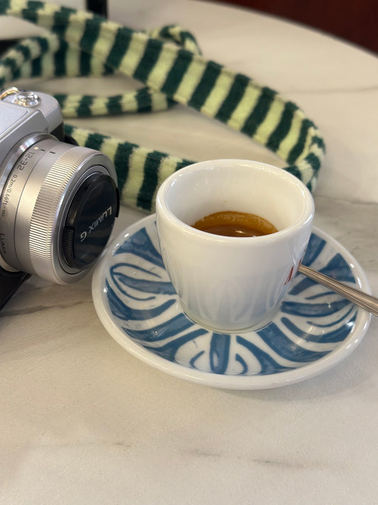 Frottee Gurtband mit goldenem Karabiner – Petrol & Mint