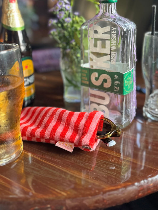 Brillenetui Rot Rosa