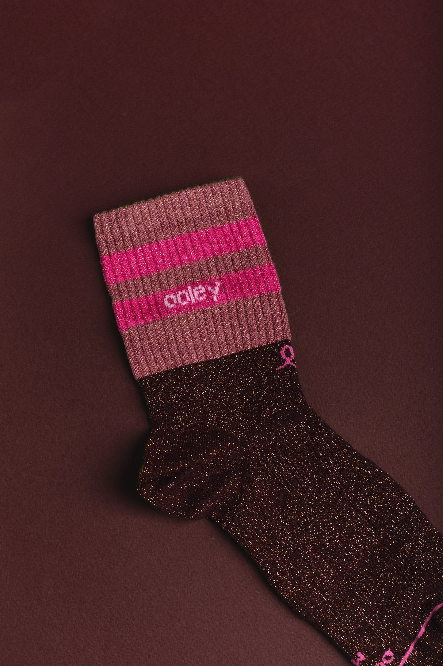 Glitzersocken