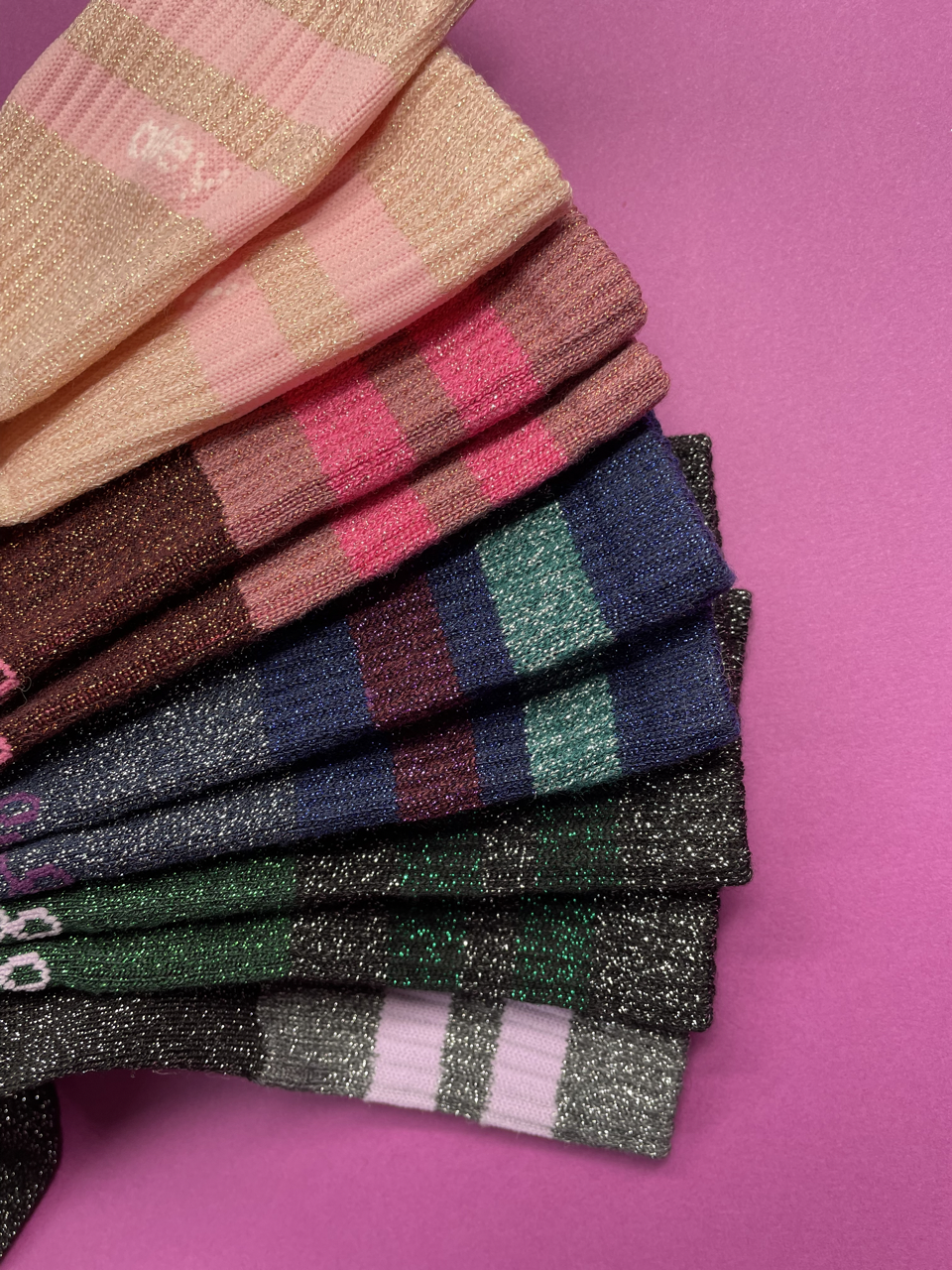 Glitzersocken