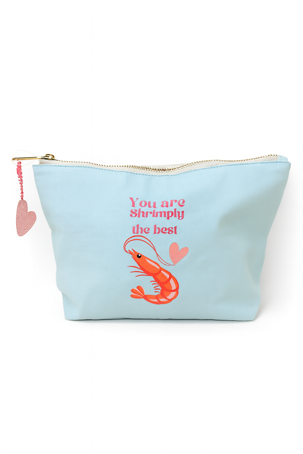 Kosmetiktasche „You are Shrimply the Best“ – Liebevoll, praktisch & ein echter Hingucker