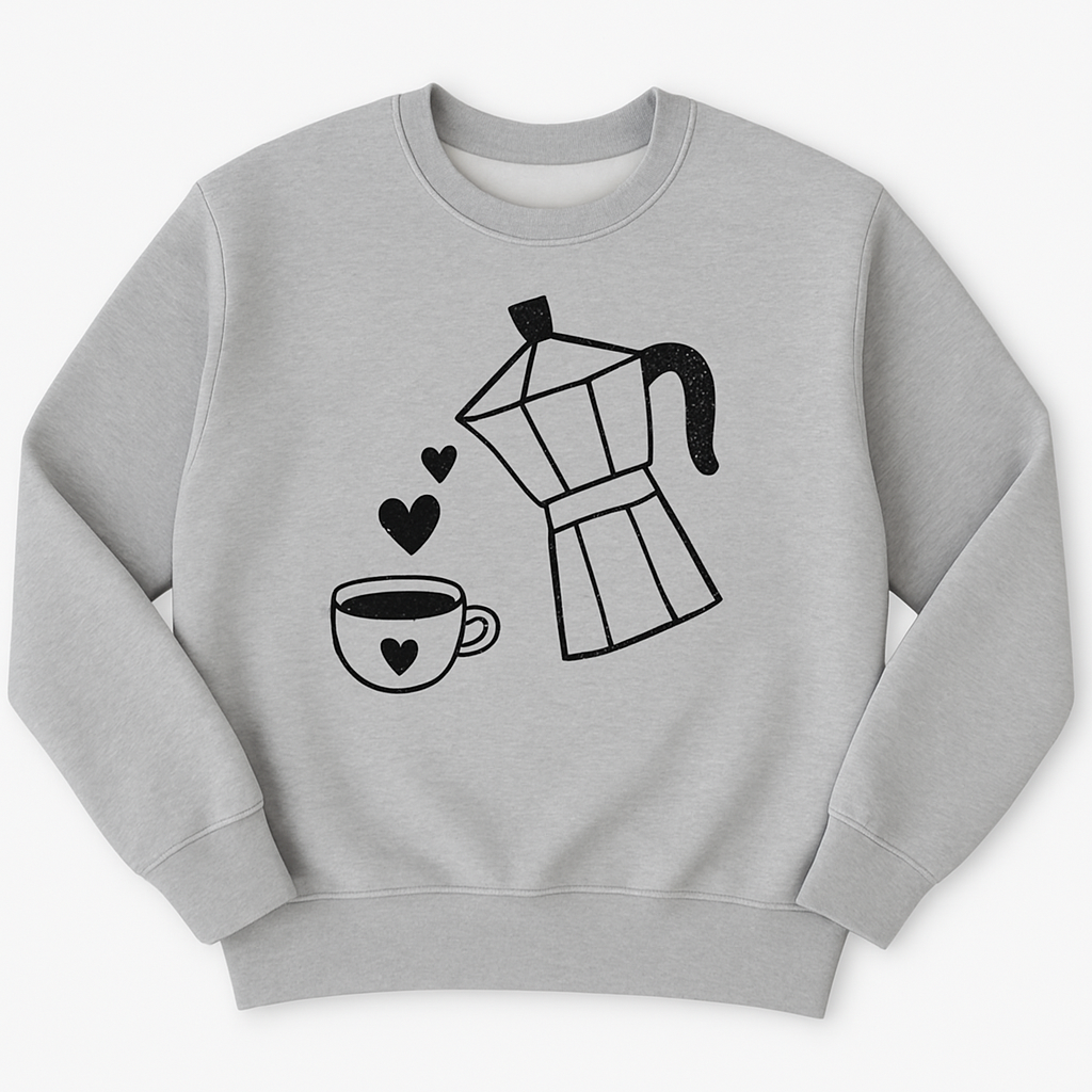 Cozy Coffee Lover Sweater – Für alle, die ohne Kaffee nicht können