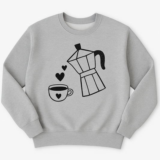 Cozy Coffee Lover Sweater – Für alle, die ohne Kaffee nicht können