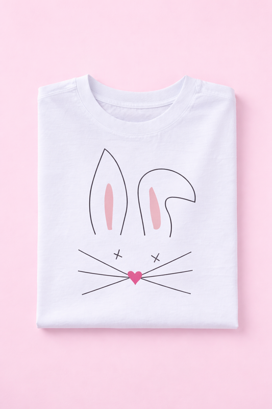 Hasen T-Shirt „Bunny Love“ – süßes Oster-Shirt für Frauen