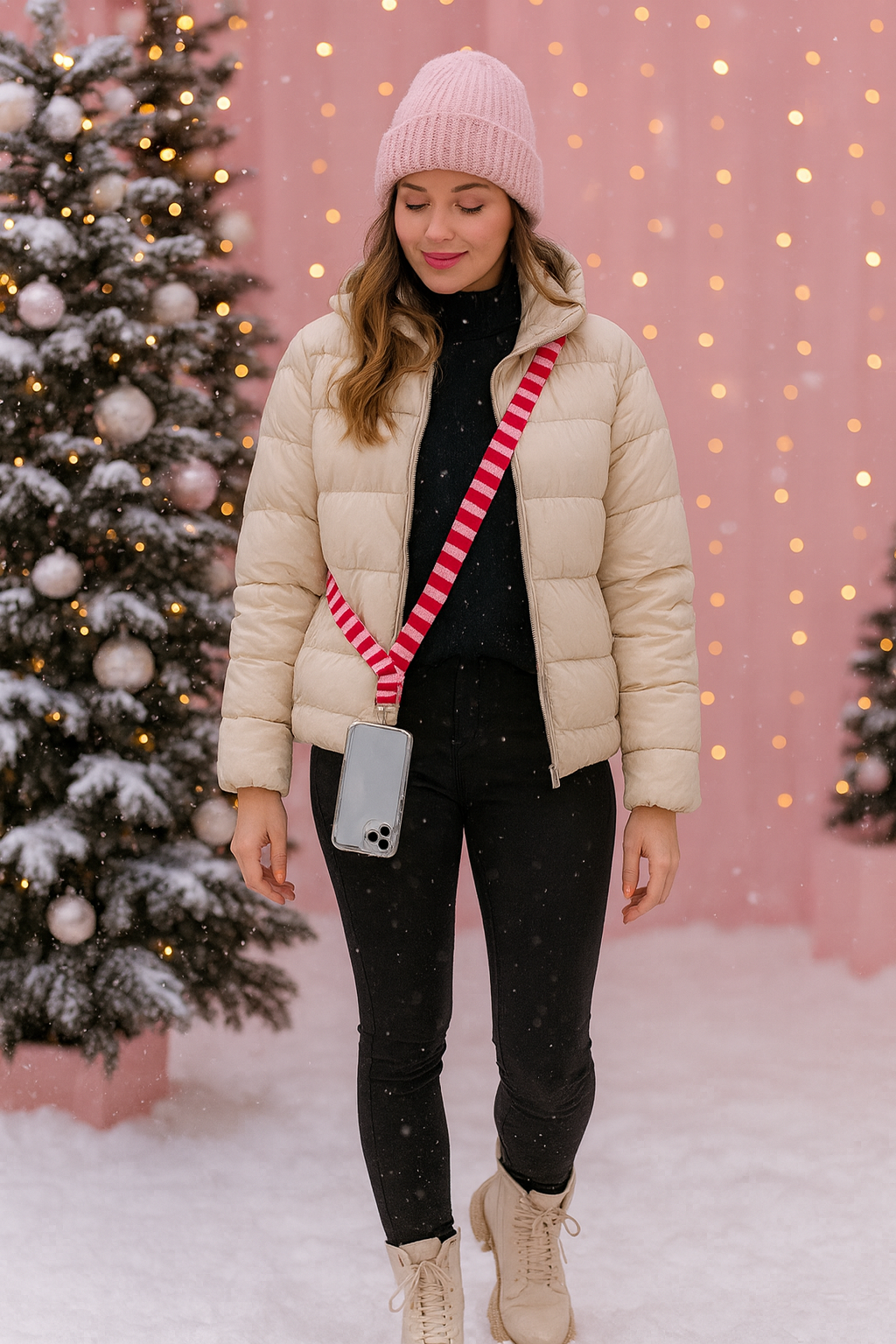 Stylisches Handy oder Schlüsselband – Perfekt für Winter, Alltag & unterwegs