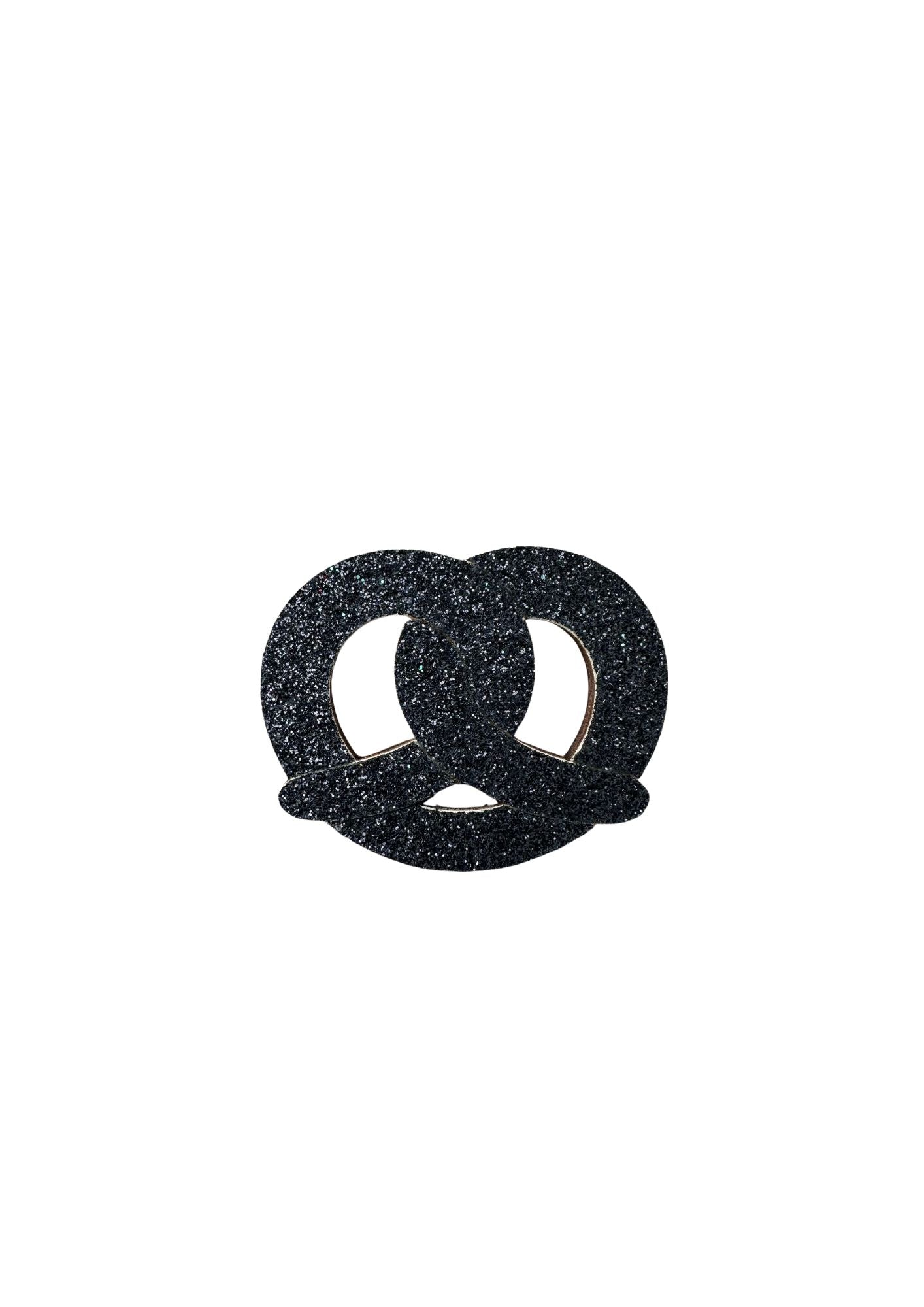 Anstecknadel Glitzer Breze
