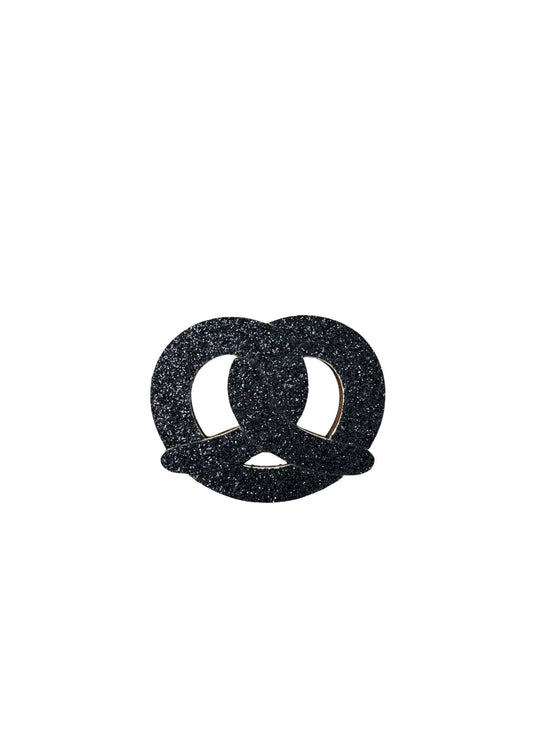 Anstecknadel Glitzer Breze