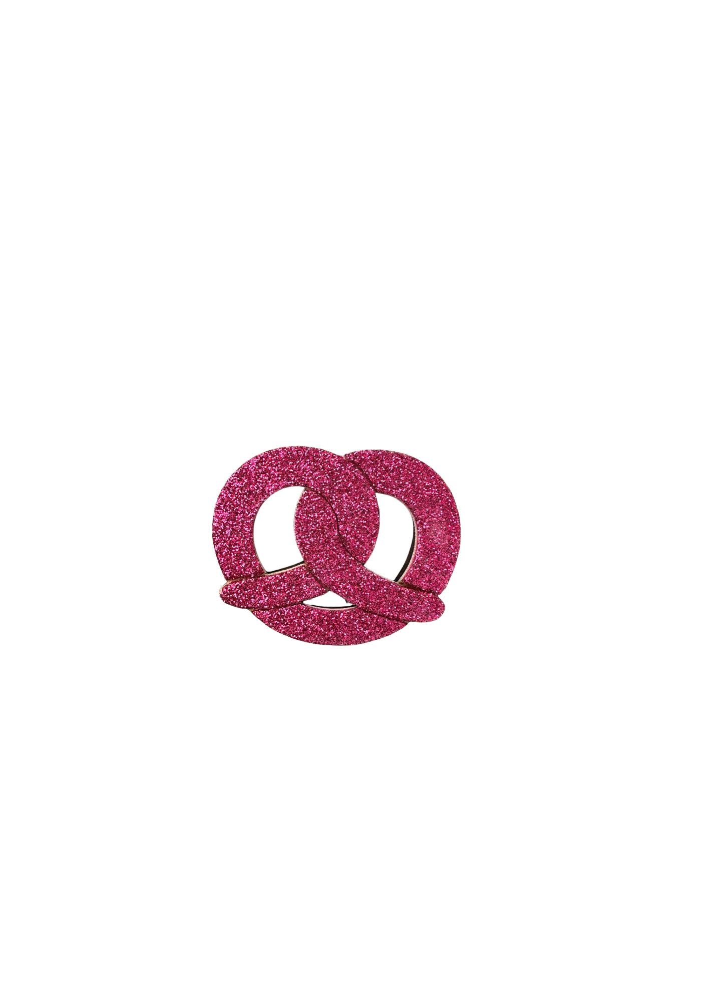 Anstecknadel Glitzer Breze
