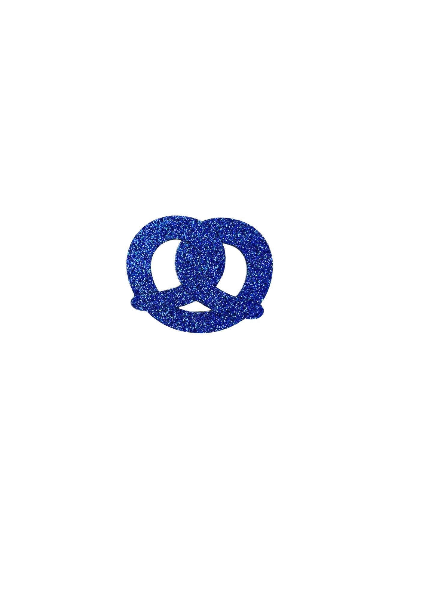 Anstecknadel Glitzer Breze