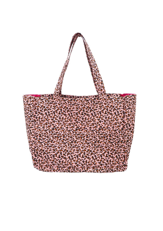 Leopard Tote Bag Damen – Stylische Stofftasche mit Leopardenmuster
