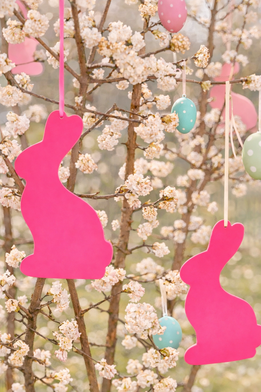 Acrylhase Aufhänger – Moderne Oster- & Frühlingsdeko