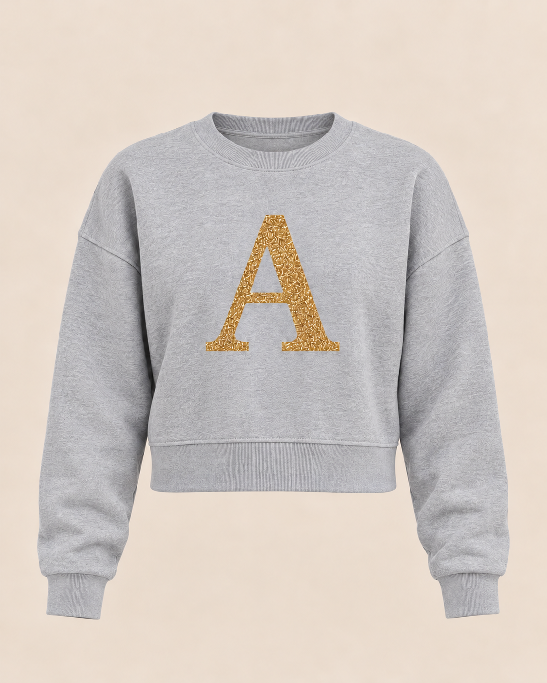 Personalisierter Damen Sweater mit Wunschbuchstaben Geschenkidee