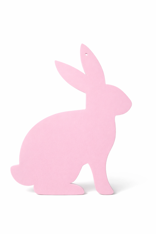 Hasen Aufhänger aus Kunststoff – Frühlings- & Osterdeko in Pastellfarben