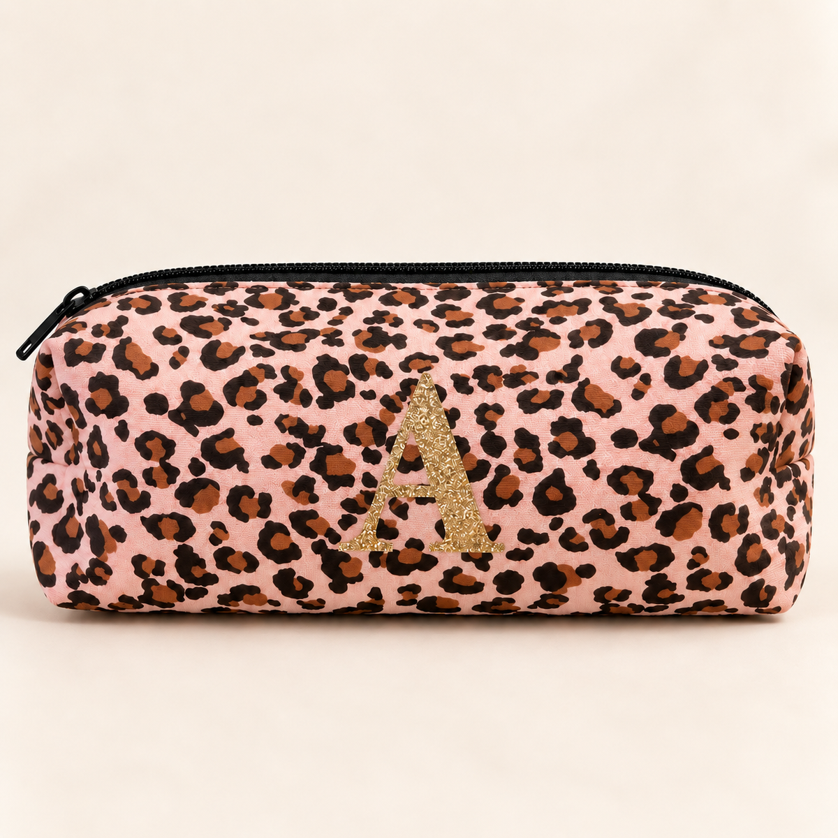 Kosmetiktasche, Pouch, Federmäppchen, längliches Täschchen, Geschenk, personalsisiert