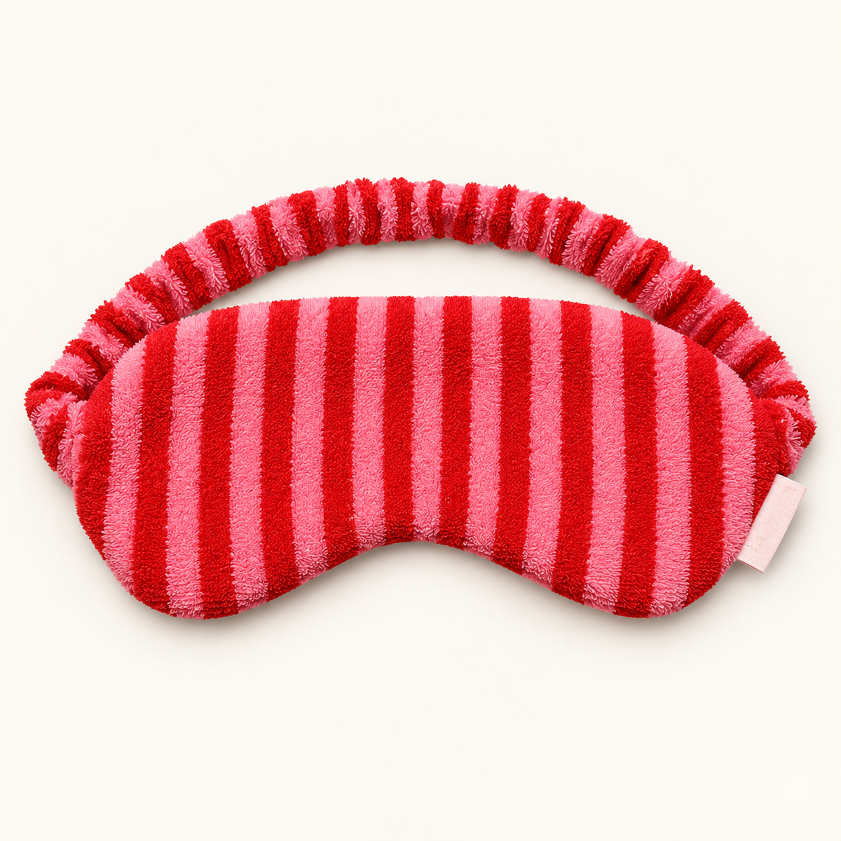 Kuschelweiche Schlafmaske – Pink/Rot oder Grün/Petrol