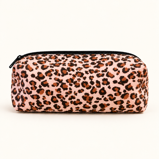 Kosmetiktasche Leo Pink – Dein stylischer Alltagsbegleiter