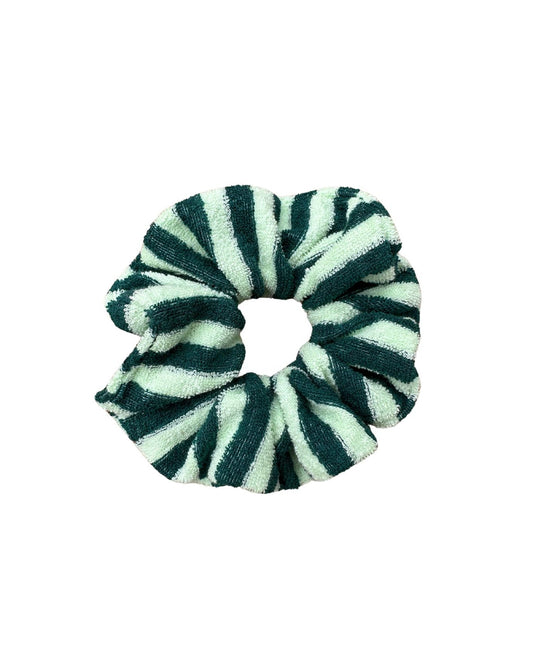 Scrunchie Petrol/Mint Frottee (VE mit 4 Stück)