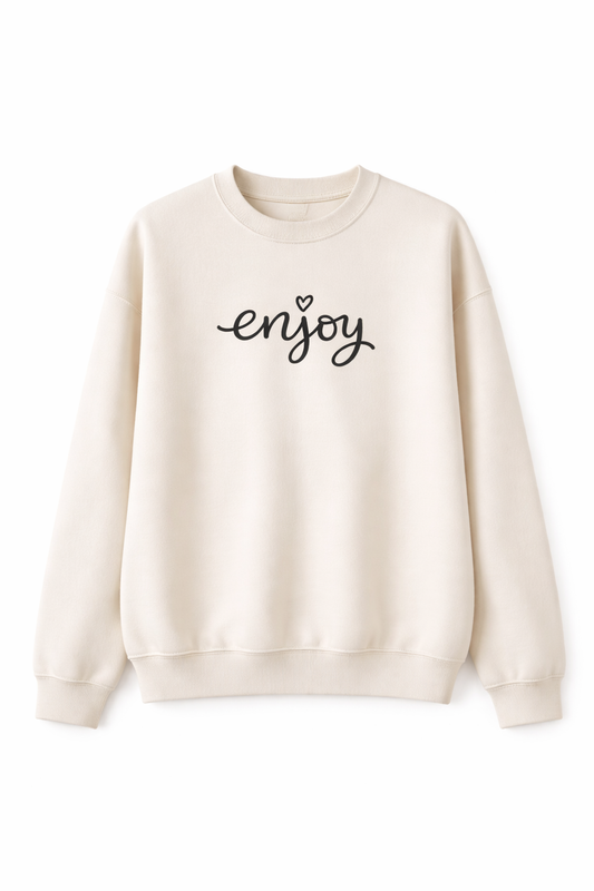 ENJOY Sweater – Cozy Essential für ruhige Tage