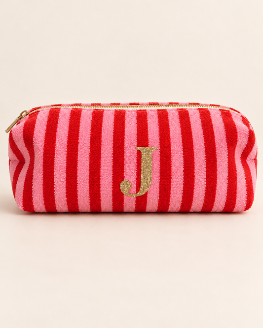 Kosmetiktasche, Pouch, Federmäppchen, längliches Täschchen, Geschenk, personalsisiert